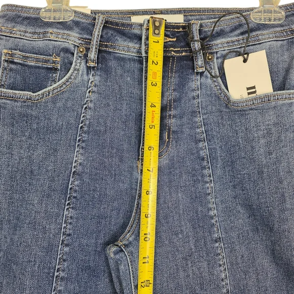 NWT Mica Jeans - High Rise Wide Leg Blue Denim Womens Jeans - Picture 8 of 16